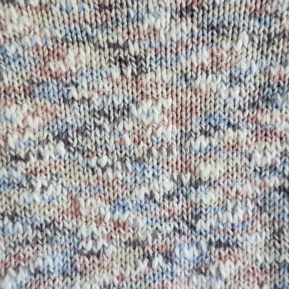 LL BEAN 100% Cotton Multicolor Knit Pullover Sweater Size Large - Picture 4 of 10